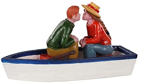 Lemax - Pond Romance 02956 Figur Weihnachtsdorf Winterdorf
