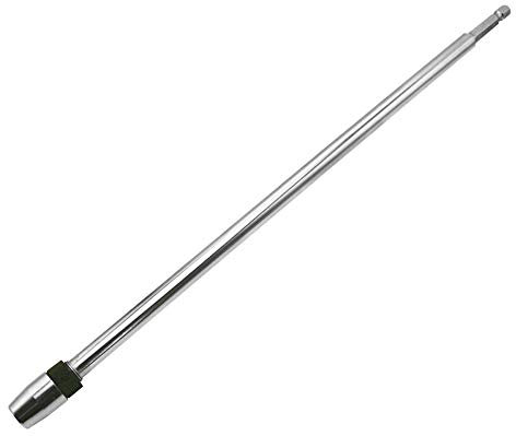 Gasea 300mm Rod de Guidage d'Extension en Acier au Carbone Tournevis Porte-foret à Usage Magnétique 6.35MM Hex Tige Porte-embout de Tournevis à Dégagement Rapide