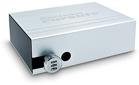 SAFE Auto Strandsafe 21 x 15 x 7 cm | Robuste Konstruktion mit verschließbarem Innenraum für diskrete Wertaufbewahrung