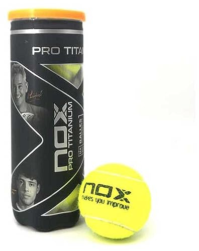 NOX Borsa 3 palline Pro Titanium Beach Tennis