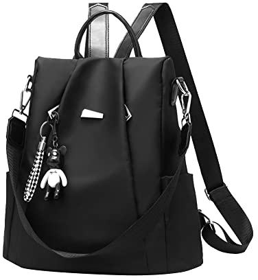 Eshow Zaino Da Donna Antifurto, Zainetto Multifunzionale, Borsa Casual ed Moda per Viaggio, Scuola, Lavoro, Shopping, Visite e Università