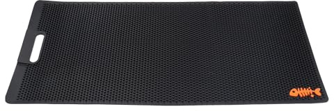 32 Inch Fish Fillet Mat,NonSlip,Black | Heavy Duty Fish Cleaning Mat,Filleting, Cutting, Cleaning,Large Size Fish Cleaning Mat