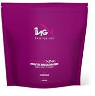 FORCENINE9 Decolorante in polvere ING con Cheratina, schiaritura fino a 9 toni, antigiallo e antiarancio, 500 grammi