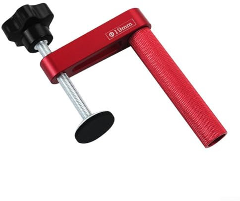 YUANGANG Professionelle Holzbearbeitung Halteklemme Aluminiumkonstruktion Tischlerwerkzeug Duty Klemmen Holzbearbeitung Klemmen Holzbearbeitung Schnellpressklemme (19 mm)