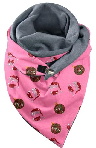 Dreieckstuch Damen, Weihnachtsschal Damen, Damen Schal Winter, Halstuch Damen, Kaschmir Sch Mit Christmas Lustigen Muster Strick Damen Schal Herbst Bequem Bunt Strickschal Damen Für Jungen Und Mädchen