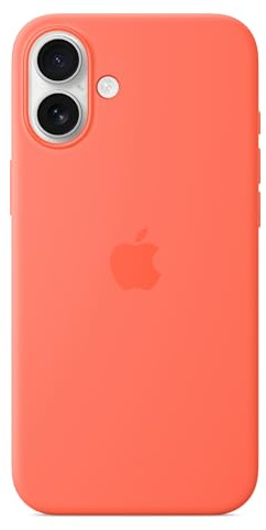 Apple iPhone 16 Plus Silikon Case mit MagSafe – Mandarine ​​​​​​​