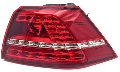 SOUTES Auto Rückleuchten für VW Golf 7 2013-2017, Links und Rechts Rücklicht Rückleuchte LED-Heckleuchte Wasserdicht Signal Nebel Licht Zubehör,D/Right Outside