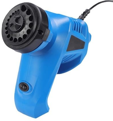 baojielai Tragbarer Bohrerspitzer für den Heimgebrauch, Spiralbohrer, elektrische Schleifmaschine, rutschfest, passend für Größen 1/8 Zoll bis 15/32 Zoll