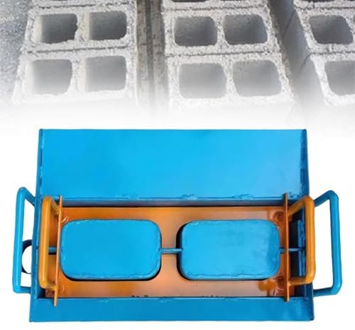 Manual Brick Mould Making Machine for Concrete Blocks, Vibration and Fast Forming, Ideal for Small-Scale Construction Projects