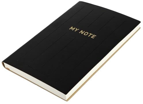 WOONEKY Notebook per Appunti e Diario Portatile Quaderno per Scrivere Pensieri e Poesie Plan Book Scuola e Ufficio di Dimensioni Compatte Facili da Trasportare