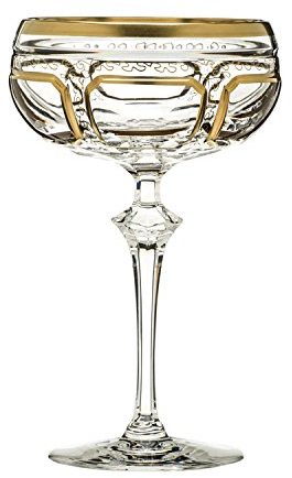 ARNSTADT KRISTALL Cocktailglas Antike Clear (17 cm) - Kristallglas mundgeblasen · von Hand geschliffen · Handmade in Germany