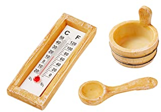 Hobbyfun Saunazubehör 3 Stück Geschenk Wellness