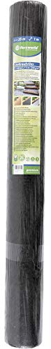 FloraWorld Unkrautvlies 1x25m 90g/qmdunkelgrau, Rolle