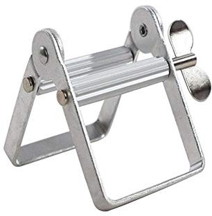 Zahnpasta-Presse, Metall-Tubenquetscher aus Aluminium, zum Ausdrücken von Zahnpasta, Farbtube, Haarfarbe, Handkosmetik, Tube Wringer