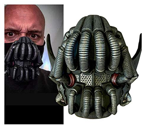 Bane Mask – Dark Knight Rises Bat Man Latex Cosplay Costume Prop – Masque flexible d'Halloween