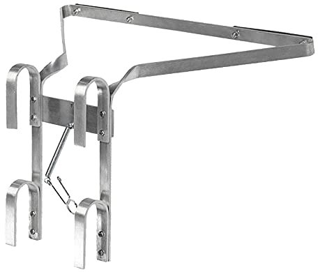 I-Shaped Ladder Stand Off Universal Industrial Ladder Standoff Aluminum Ladder Stay Downpipe Ladder Accessories Rubber Bumper Increased Stability and Security Used On Any Flat Surface or Wall