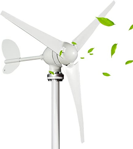 TQQEPOOL Wind Turbine 12V 200W Wind Turbine Generator Kit With Charge Controller Power Generation Windmill For Home (Not Included Mast)