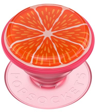 PopSockets Adhesive Phone Grip, Holder, Phone Stand, Squishy - Jelly Citrus