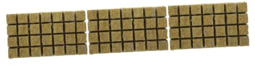 Kisangel 3 Juegos plantando Cubos Perlita para Plantas Alimentos de Origen Vegetal Palas para cavar el hidroponia Tapones iniciador hidropónico Lana Mineral de Roca