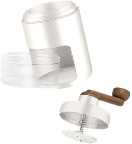 Alipis Manual Ice Crusher Machine for Home Small Ice Hand Crank for Portable Use in Kitchen Bar