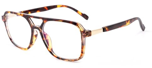 OKH Gafas con Filtro de Luz Azul Retro para Hombre y Mujer – Ideales para Ordenador, TV y Móvil, Antifatiga Antirreflejo