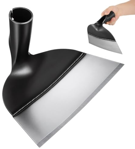 OATIPHO Giardino in Acciaio al Manganese 23,5 Cm senza Manico per Diserbo, Sarchiatura e Lavorazione Terreno, Attrezzo Manuale per Orto, Frutteto e Giardinaggio Quotidiano