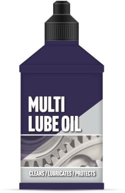 Multi Lube Oil 120ml – Cleans, Lubricates & Protects Moving Parts, Hinges, Bolts & Bearings, Removes Dirt, Grime, Dust & Grease, Prevents Rust & Corrosion