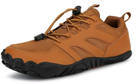 Chaussures Pied Nu Unisexe Homme Femme Maille Respirante antidérapante,Soulier randonnée Semelle crantée épaisse,Marche Quotidien Yoga randonnée Sentier Outdoor