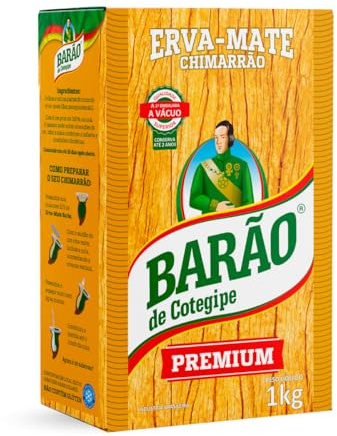 Erva Mate Premium Barão para tomar Chimarrão - 1Kg