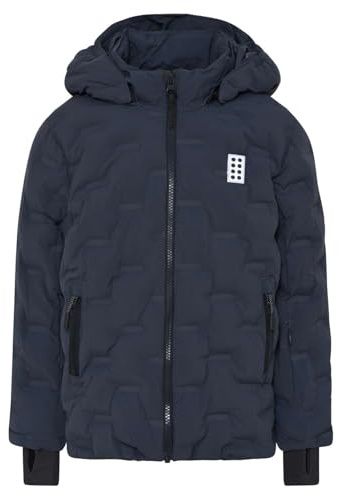 Lego Wear Unisex Kinder Lwjipe Jacke, Dunkle Grau, 122 EU