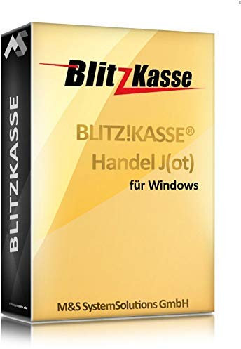 Kassensoftware für Schnellgastronomie und Einzelhandel BlitzKasse J(ot), TSE-Konform