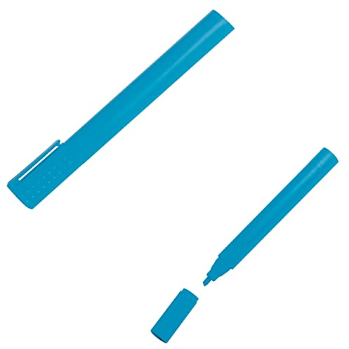 XXL Textmarker versch. Mengen u. Farben Marker riesig 22,6 cm von notrash2003® (Blau, 3er)