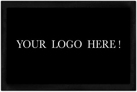 Personalised Any Logo Bar Runner Custom Text Beer Mat Distressed Home Pub Bar Drinks Accessories Gift For Him Novelty Father's Day Dad Man Cave Gifts