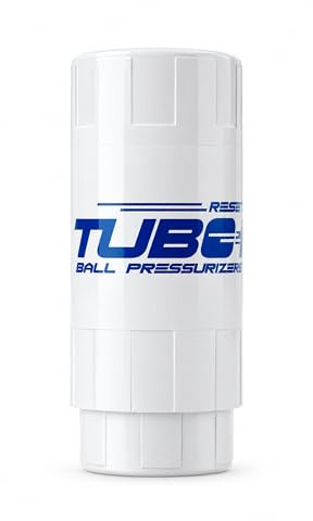 TUBOPLUS X3 - Pressurizzatore per palle da paddle e tennis | Barattolo ermetico per mantenere la pressione e recuperare il rimbalzo | Capacità per 3 palle | Non include iniettore d'aria - Colore