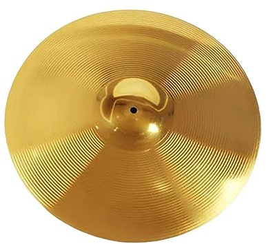 Cymbale Crash en Alliage De Cuivre pour Instruments De Percussion De Performance pour Joueurs De Batterie Débutants Accessoires pour Instruments à Percussion (Color : 10inch)