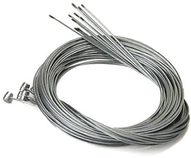 10 PCS Universal Inner Bike Brake Cable, 1.75m Bicycle Brake Inner Wire Cable for Mountain and Road Bike, Inner Wire Cable Replacement for Bicycle MTB