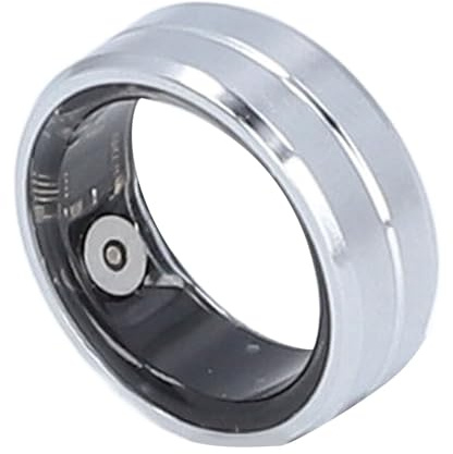 Smart Health Ring Health Tracker para Hombres y Mujeres, Bluetooth Recargable IP68 Impermeable Fitness Tracker, Aplicación Compatible con Android iOS con