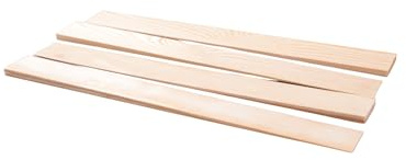 GEDOTEC Holzkeile | THE WOODZ | Unterlegkeile aus Kiefernholz | 32 x 197 mm, 12 Stück| Premium-Qualität, glatt und splitterfrei | zum Ausgleichen und Nivellieren von Böden und Holzkonstruktionen