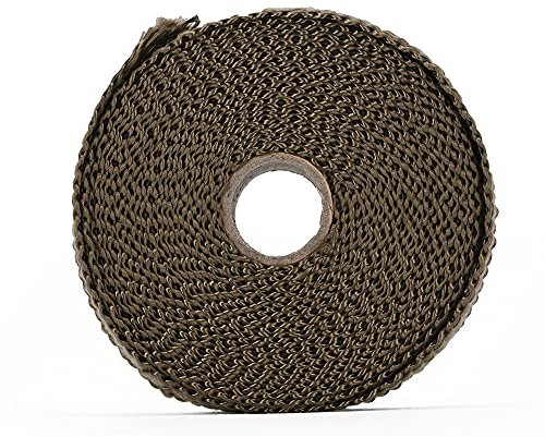 Auspuffband，Hitzeschutzband Auspuff 5-Meter-Krümmer-Wärmeabgas-Wickelband