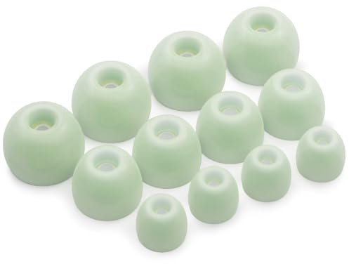 Okuli Set of 12 Silicone EarBuds Ear Tips For Samsung Galaxy Buds 2 Earphones in Green