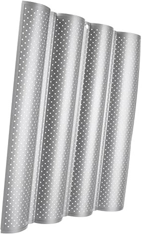 TOPBATHY Molde Para Hornear Panecillos Ondulados Herramienta Para Hornear Para Repostería Para Pan Francés