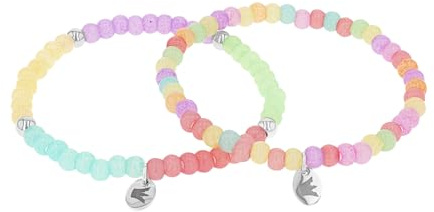 Prinzessin Lillifee Armband Edelstahl Mädchen Kinder Armschmuck, 15 cm, Mehrfarbig, Kommt in Schmuck Geschenk Box, 2039906