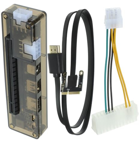 DIYEAH Dock Per Scheda Esterna Per Laptop Scheda Video Docking Station Compatibile Portatili Supporto Realizzato in Pcb