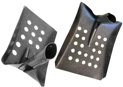 TOYANDONA 2piezas Herramientas De Dragado para Limpieza De Desagües Palas De Metal para Tamizar Herramienta Portátil para Excavar y Aguas Residuales Piscinas o Pozos