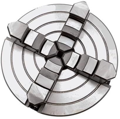 Mandrino for trapano in metallo da 5 pollici K72-125 a quattro griffe indipendenti da 125 mm for tornio CNC, accessori for impianti di perforazione