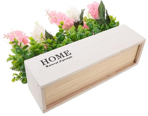 CATIEBYE Artificial for Realistic with Potted Hyacinth Plant Silk Pot Flowers and Elegant Design, No Watering Needed Decoration Office Spaces and Table Centerpiece
