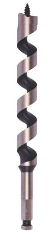 DART Auger Drill Bit | 22 x 100mm | Suitable For Hard And Soft Woods | Silver