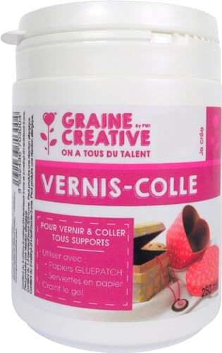 Vernis Colle Brillant Pot de 250 ml