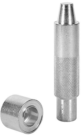 Tülle Ösen Scheiben Ösenzange Set Grommet Ösen Lochwerkzeug Grommet Einstell Werkzeug für Planen Stoff Papier Leder Gürtel Vorhang Poolabdeckung(1400#)