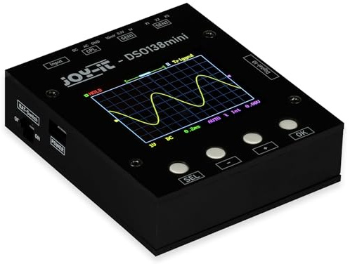 Joy-IT DSO-138-Mini Digital-Oszilloskop 200kHz 1-Kanal 1 MSa/s 1 kpts 12 Bit